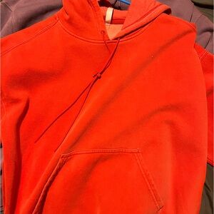 Red unused Fabletics sweatshirt